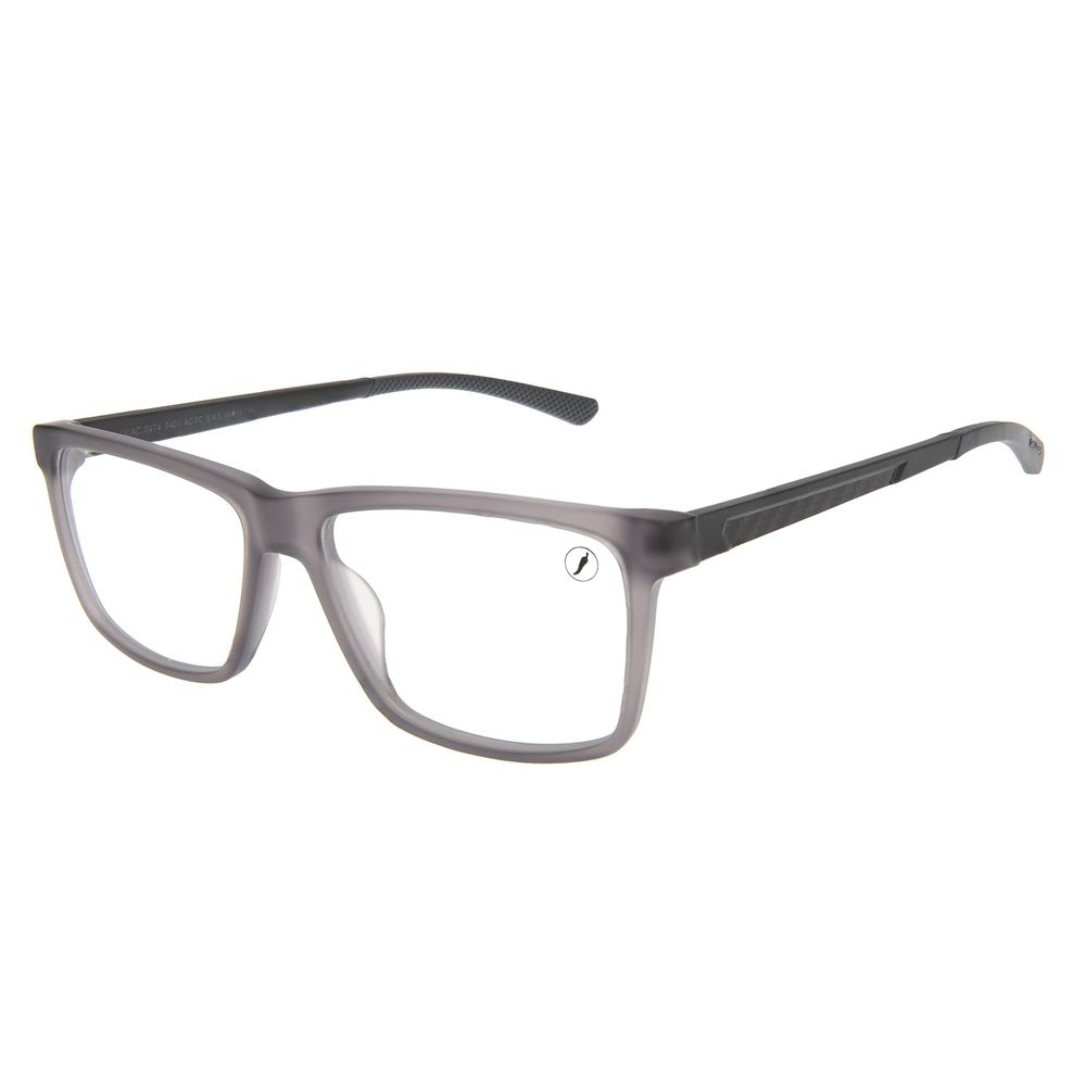 Armação Para Óculos de Grau Masculino Chilli Beans Quadrado AC Cinza - LV.AC.0974.0401 M