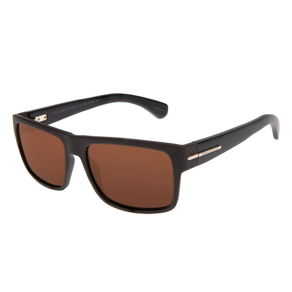 Óculos de Sol Masculino Chilli Beans Bossa Nova Polarizado Marrom - OC.CL.4538.0247 M