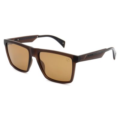 Óculos de Sol Masculino Carlinhos Maia Quadrado Marrom Polarizado