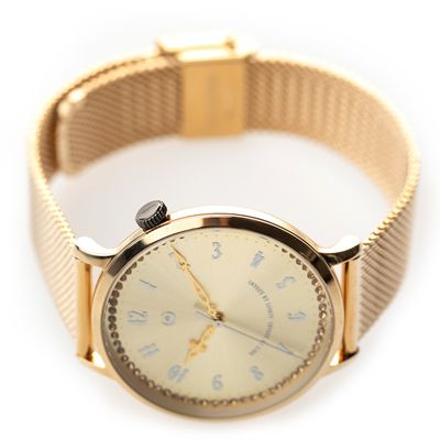 Relógio Analógico Feminino Wandinha Vintage Dourado