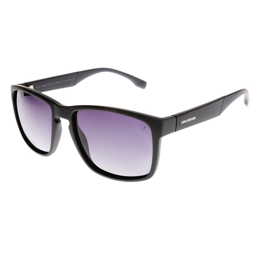 Óculos de Sol Masculino Eco Quadrado Polarizado Cinza - OC.CL.4694.0104 M