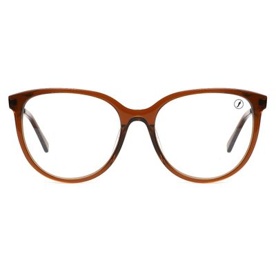 Armação Para Óculos de Grau Feminino Chilli Beans Multi Redondo Marrom