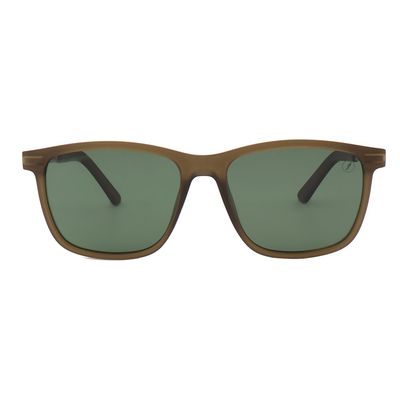 Óculos de Sol Masculino The Beatles Quadrado Polarizado Degradê Verde