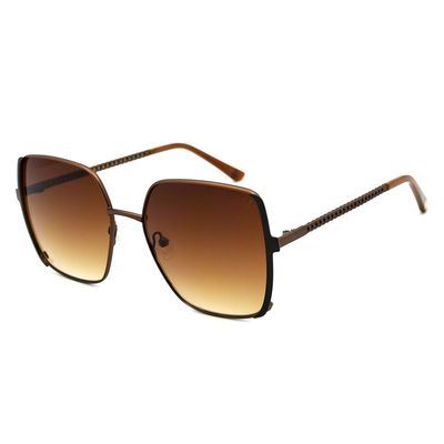 Óculos de Sol Feminino Chilli Beans Quadrado Degradê Marrom