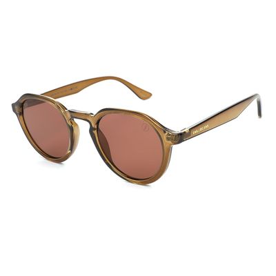 Óculos de Sol Feminino Chilli Beans Redondo Degradê Marrom