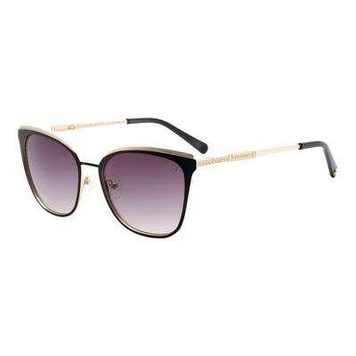 Óculos de Sol Feminino Volkswagen Beetle Redondo Degradê Dourado