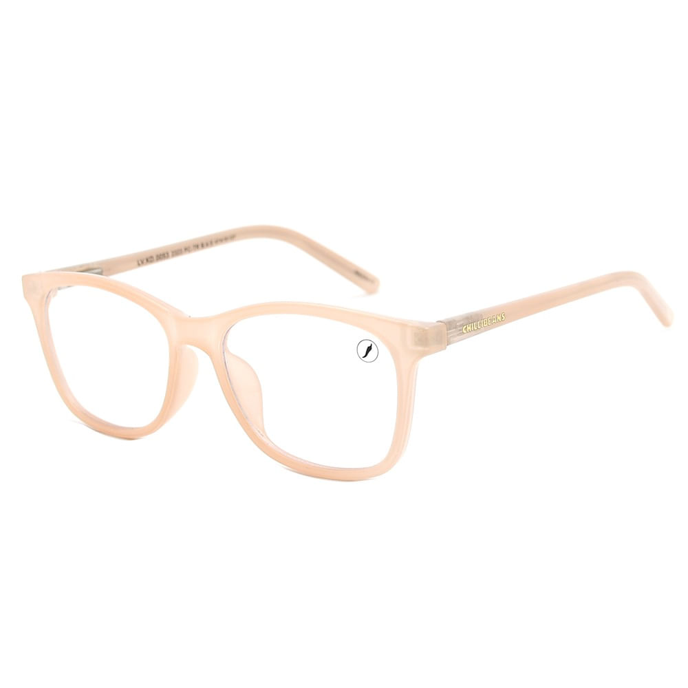 LV.KD.0053-2323.2-Armacao-Para-Oculos-de-Grau-Infantil-Feminino-Chilli-Beans-Quadrado-Bege--3-
