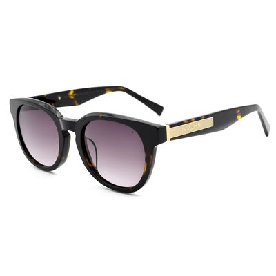 Óculos de Sol Feminino Chilli Beans Redondo Marrom Polarizado
