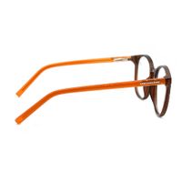 LV.KD.0050-0211.2--Armacao-Para-Oculos-de-Grau-Infantil-Unissex-Classicos-Redondo-Laranja--1-