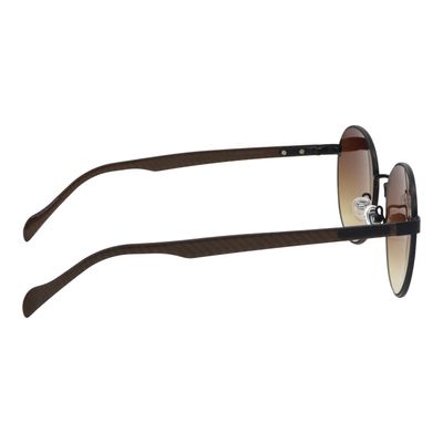 Óculos de Sol Unissex Chilli Beans Redondo Degradê Marrom