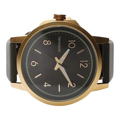 Relógio Analógico Masculino Havaianas Dourado