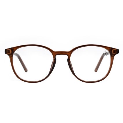 LV.KD.0050-0202-Armacao-Para-Oculos-de-Grau-Infantil-Unissex-Classicos-Redondo-Marrom--3-